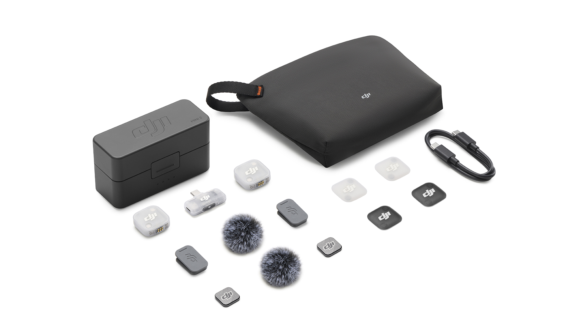 DJI Mic Mini 2 (2 TX + 1 Mobile RX + Charging Case) - DJI Store