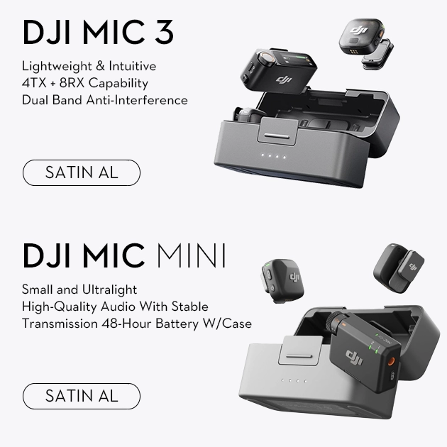 DJI Mic Mini 2TX 1RX Charging Case