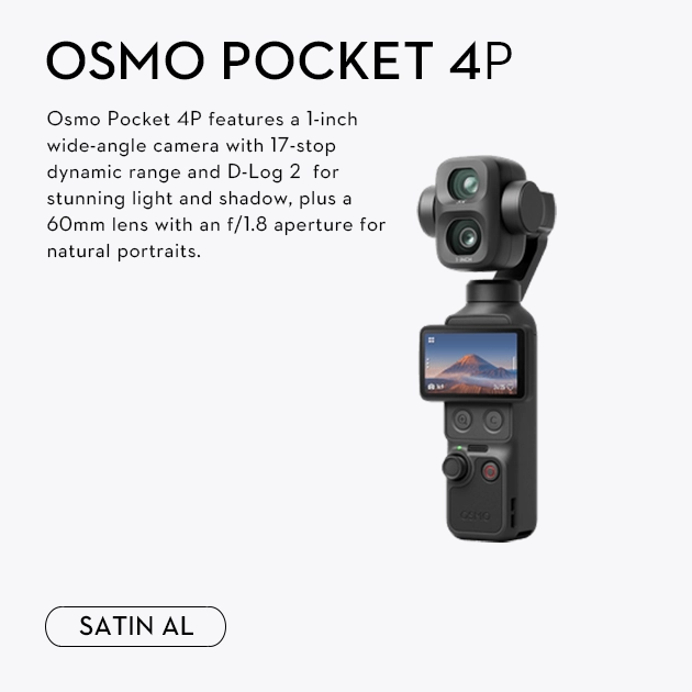 Osmo Pocket 4P Vlog Combo