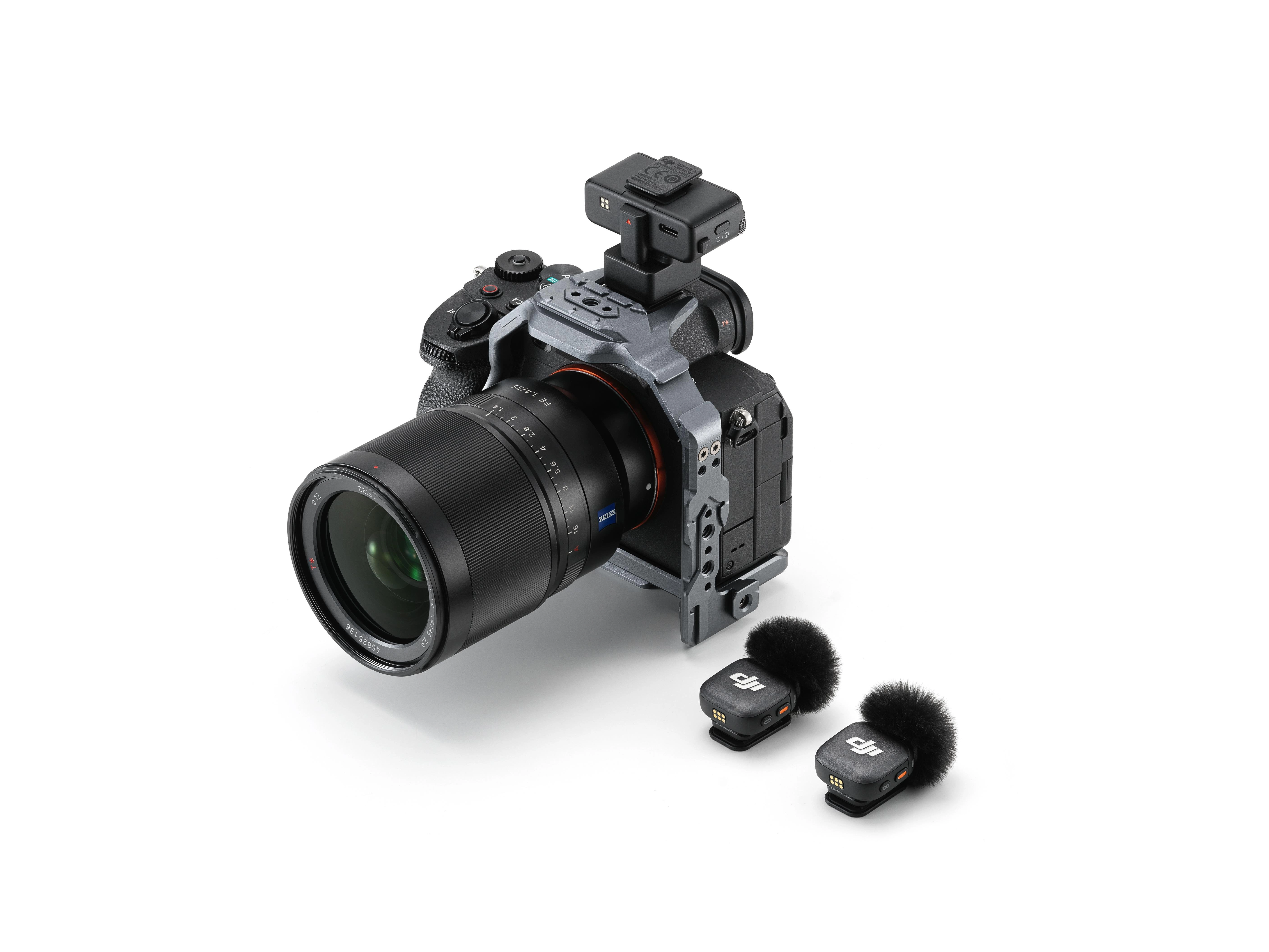 DJI Mic 3 (2 TX + 1 RX) Miktofon Seti
