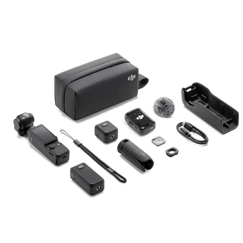 DJI Osmo Pocket 3 Creator Combo 64 GB SD Kart Hediyeli