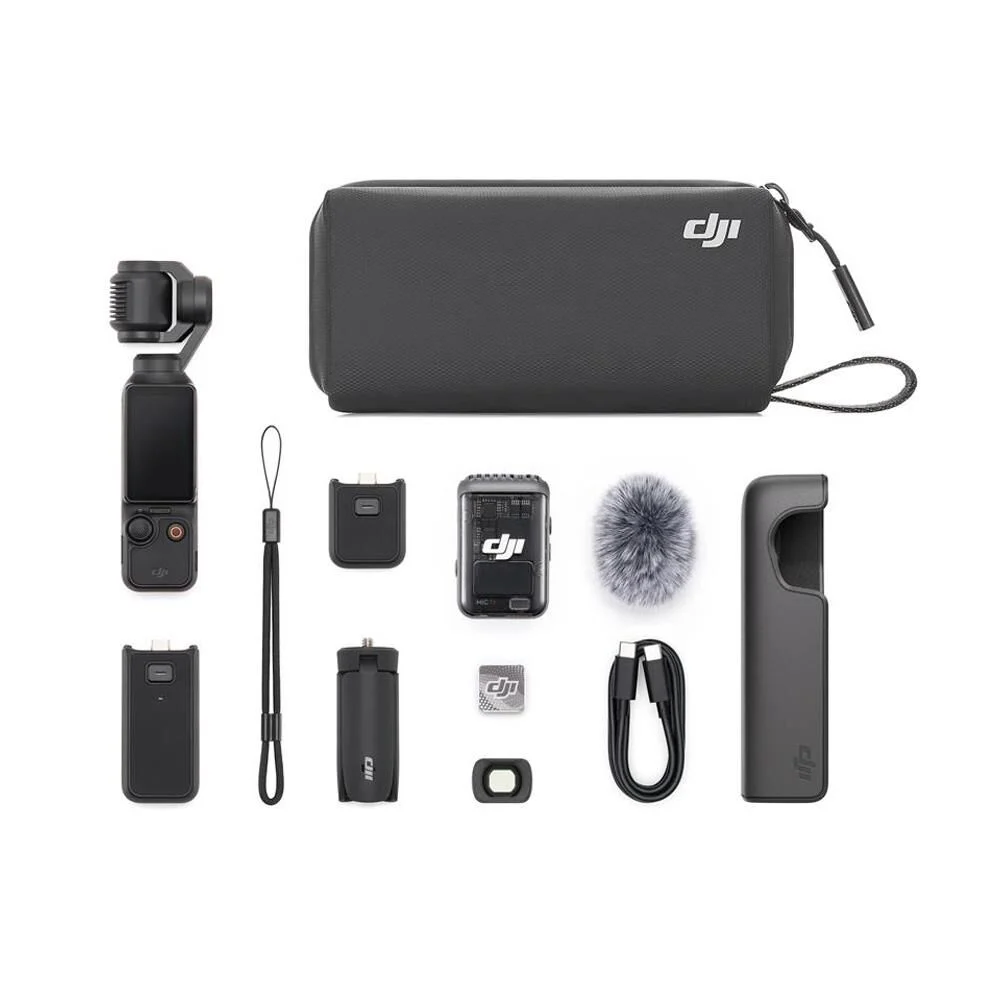 DJI Osmo Pocket 3 Creator Combo - 64 GB SD Kart Hediyeli