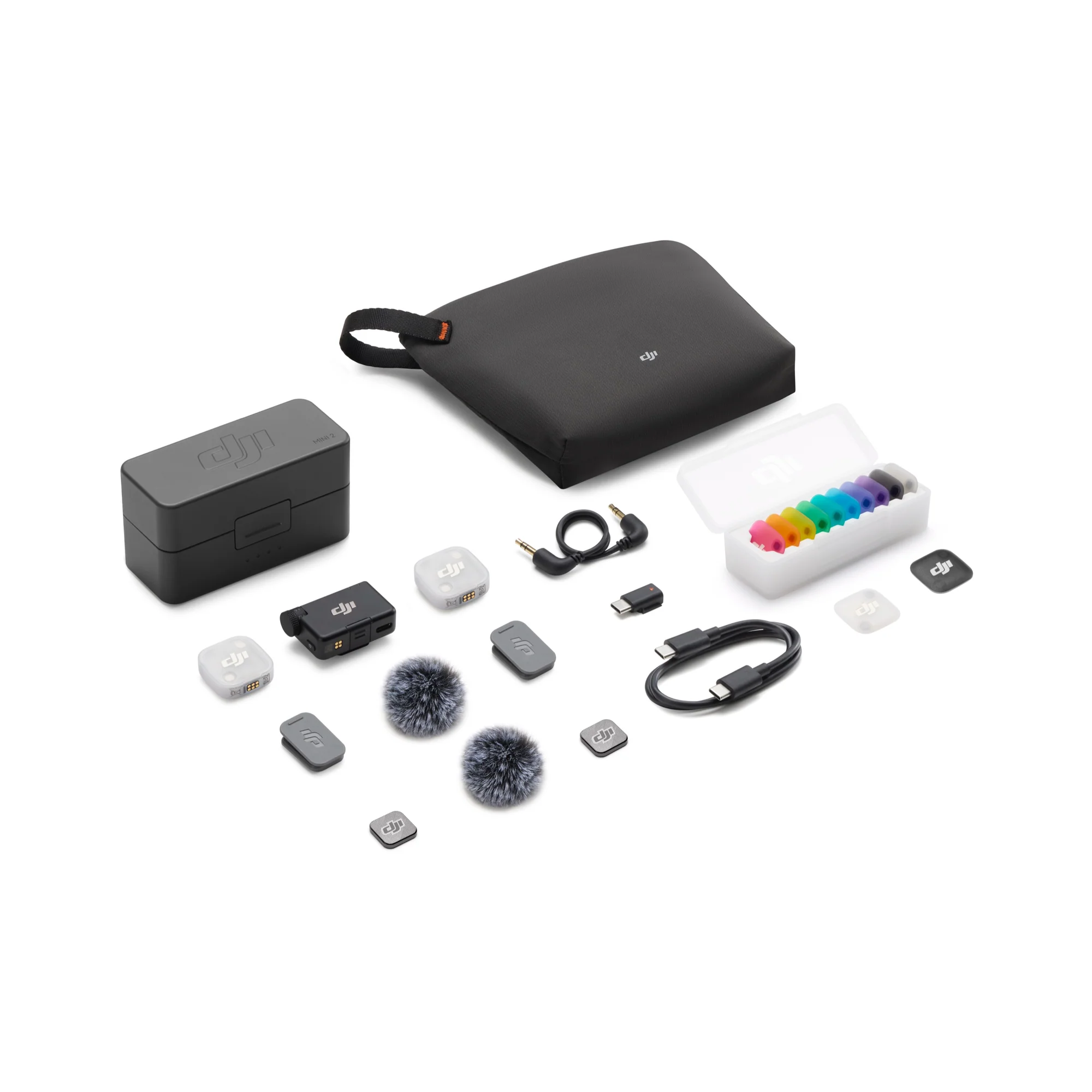 DJI Mic Mini 2 (2 Tx + 1 Rx + Charging Case) - DJI Türkiye Mağazası