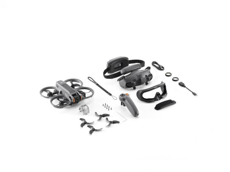 DJI Avata 2 Fly More Combo ( Tek Bataryalı ) - 64 GB SD Kart Hediyeli
