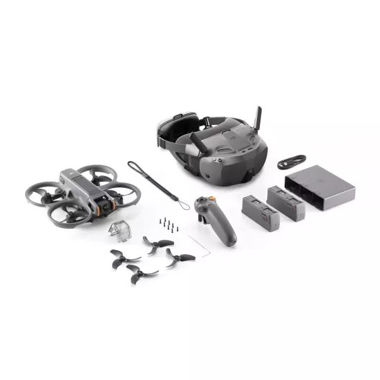 DJI Avata 2 Fly Smart Combo (Three Batteries) - 64 GB SD Kart Hediyeli