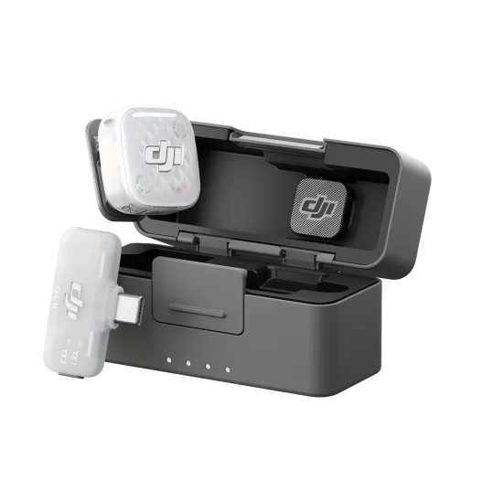 DJI Mic Mini 2S (1TX + 1RX + Şarj Kutusu)
