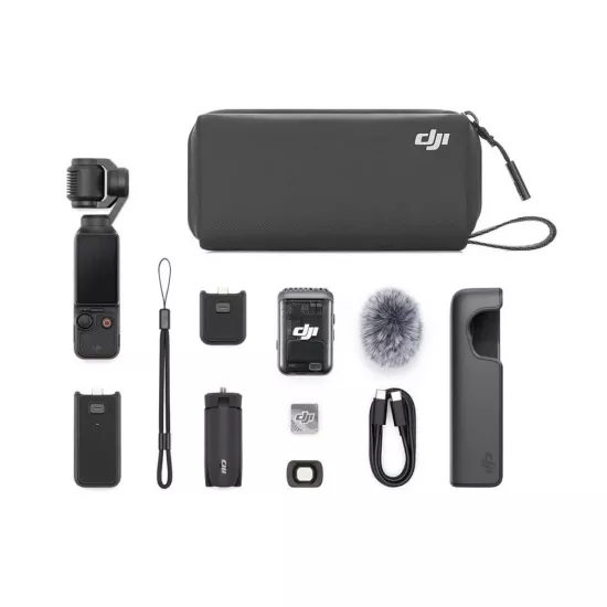 DJI Osmo Pocket 3 Creator Combo - 64 GB SD Kart Hediyeli